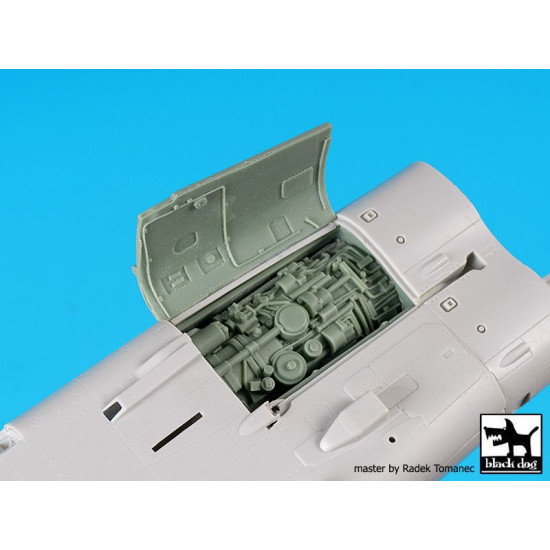 Black Dog A48131 1/48 Panavia Tornado engine for Revell