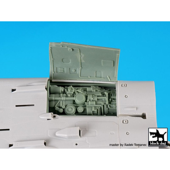 Black Dog A48131 1/48 Panavia Tornado engine for Revell
