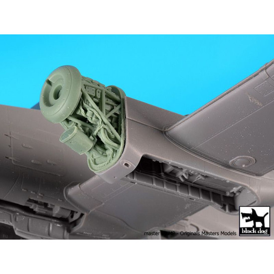 Black Dog A48134 1/48 IA 58 Pucará engine for Kinetic