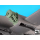 Black Dog A48134 1/48 IA 58 Pucará engine for Kinetic