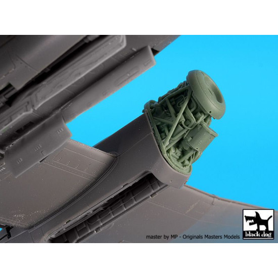 Black Dog A48134 1/48 IA 58 Pucará engine for Kinetic