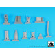 Black Dog A48137 1/48 IA 58 Pucará Big set for Kinetic