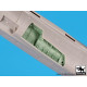 Black Dog A48140 1/48 Mirage F1 wheel bays for Kitty Hawk