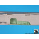 Black Dog A48140 1/48 Mirage F1 wheel bays for Kitty Hawk