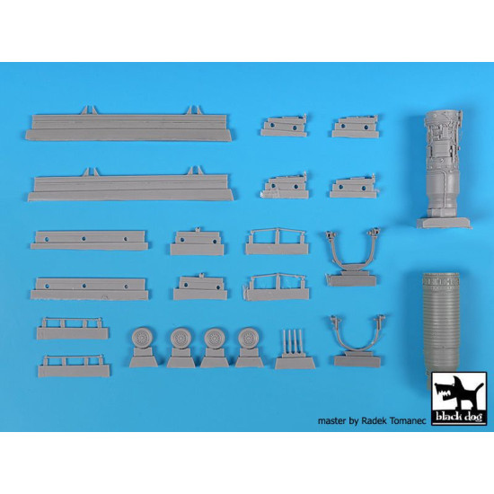 Black Dog A48141 1/48 Mirage F1 big set for Kitty Hawk