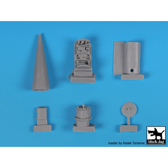 Black Dog A48141 1/48 Mirage F1 big set for Kitty Hawk