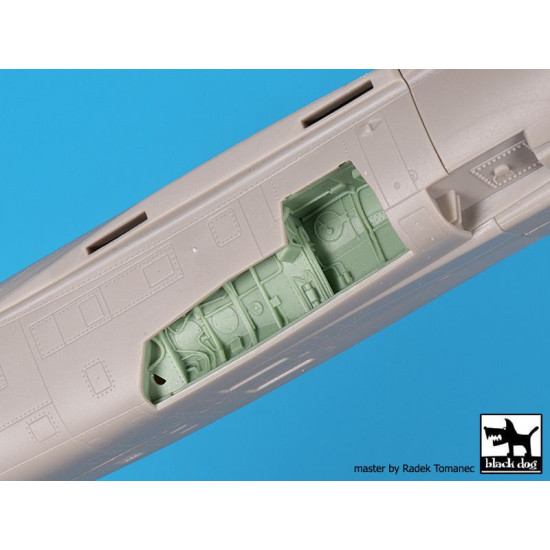 Black Dog A48141 1/48 Mirage F1 big set for Kitty Hawk