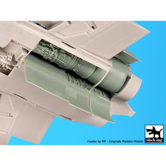 Black Dog A48144 1/48 Phantom F4B engine for Tamiya