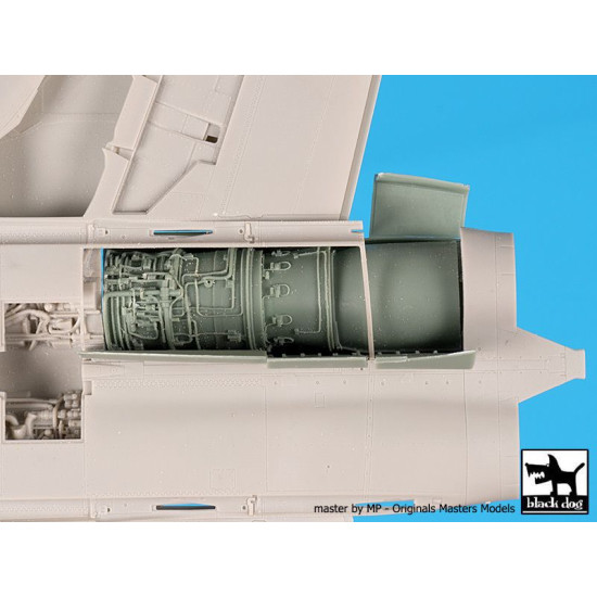 Black Dog A48144 1/48 Phantom F4B engine for Tamiya