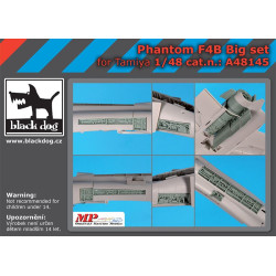 Black Dog A48145 1/48 Phantom F4B big set for Tamiya