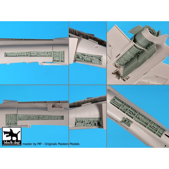 Black Dog A48145 1/48 Phantom F4B big set for Tamiya