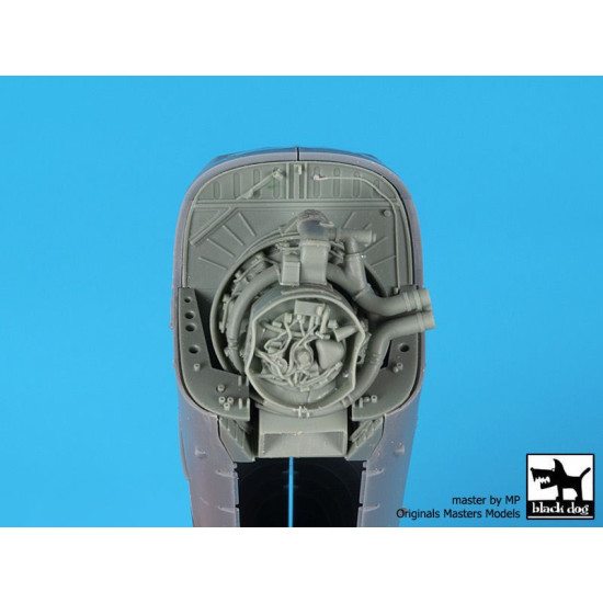 Black Dog A48149 1/48 H-34 Engine for Trumpeter