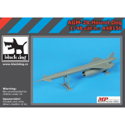 Black Dog A48150 1/48 AGM-28 Hound dog supersonic missile