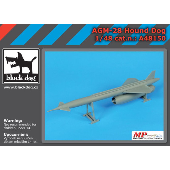 Black Dog A48150 1/48 AGM-28 Hound dog supersonic missile