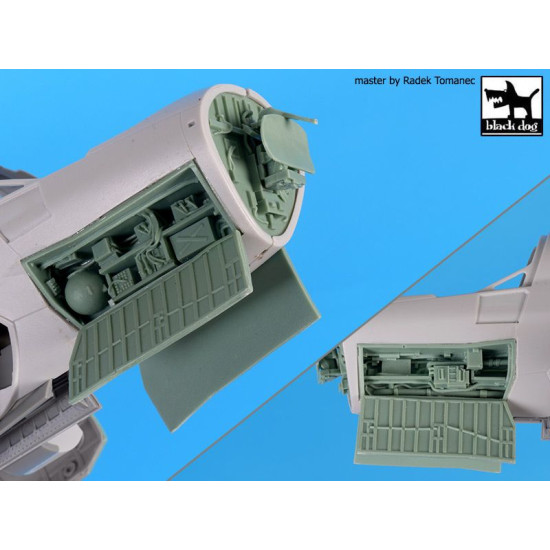 Black Dog A48151 1/48 Grumman EA 6 Prowler electronics radar for Kinetic