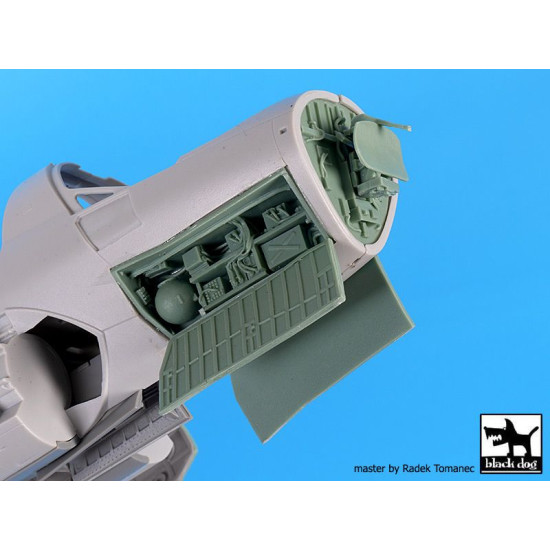 Black Dog A48151 1/48 Grumman EA 6 Prowler electronics radar for Kinetic