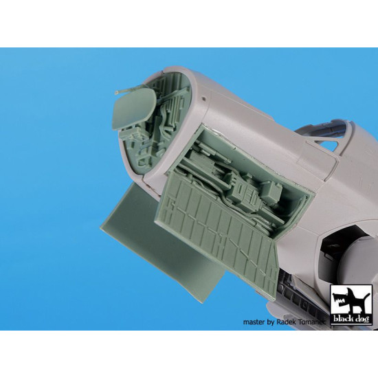 Black Dog A48151 1/48 Grumman EA 6 Prowler electronics radar for Kinetic