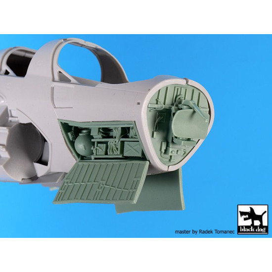 Black Dog A48151 1/48 Grumman EA 6 Prowler electronics radar for Kinetic