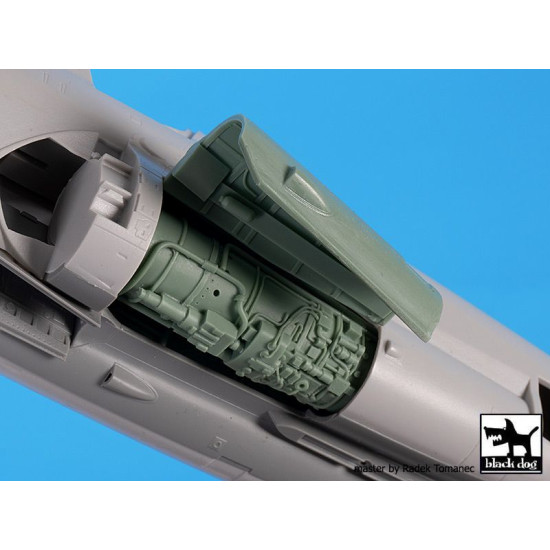 Black Dog A48152 1/48 Grumman EA 6 Prowler engine for Kinetic