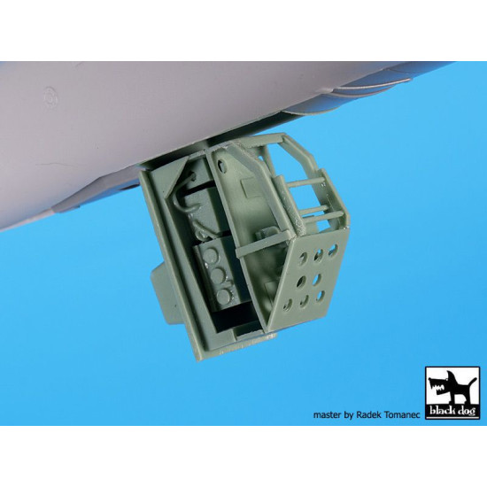 Black Dog A48153 1/48 Grumman EA 6 Prowler rear electronic for Kinetic