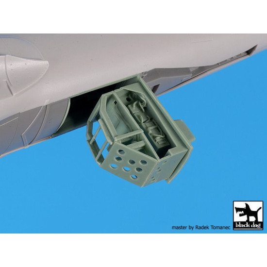 Black Dog A48153 1/48 Grumman EA 6 Prowler rear electronic for Kinetic