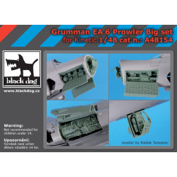 Black Dog A48154 1/48 Grumman EA 6 Prowler big set for Kinetic