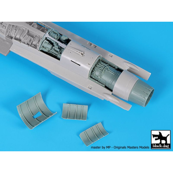 Black Dog A48157 1/48 F-16 C engine for Tamiya