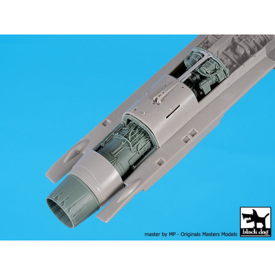 Black Dog A48157 1/48 F-16 C engine for Tamiya