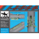 Black Dog A48167 1/48 SU-17/22 engine+spine for Hobby boss