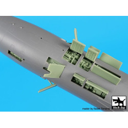 Black Dog A48167 1/48 SU-17/22 engine+spine for Hobby boss