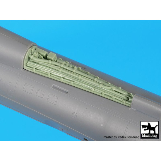 Black Dog A48167 1/48 SU-17/22 engine+spine for Hobby boss