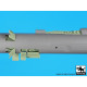 Black Dog A48167 1/48 SU-17/22 engine+spine for Hobby boss