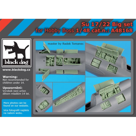 Black Dog A48168 1/48 SU17/22 Big set for Hobby boss