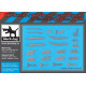 Black Dog A48169 1/48 BAE Harrier / Sea Harrier accessories set for Kinetic