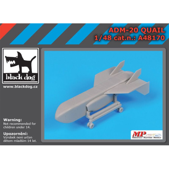 Black Dog A48170 1/48 ADM-20 Quail