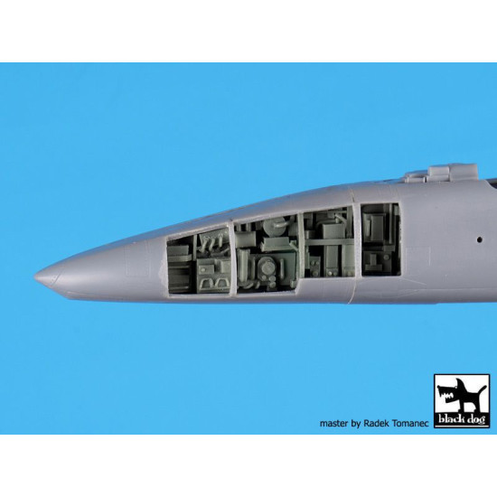 Black Dog A48173 1/48 Mig 23 BN electronic for Eduard