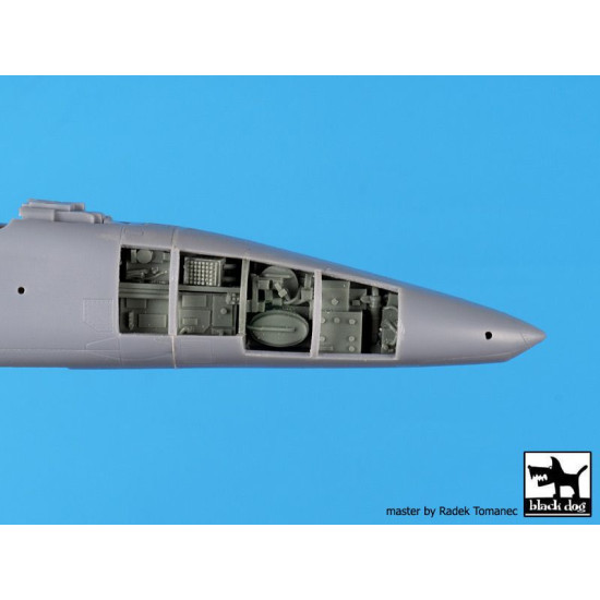 Black Dog A48173 1/48 Mig 23 BN electronic for Eduard