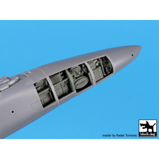 Black Dog A48173 1/48 Mig 23 BN electronic for Eduard