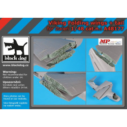 Black Dog A48177 1/48 Viking folding wings+tail for Italeri