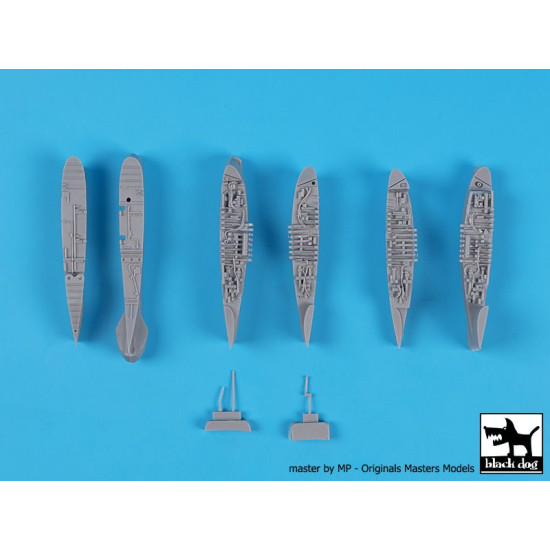 Black Dog A48177 1/48 Viking folding wings+tail for Italeri