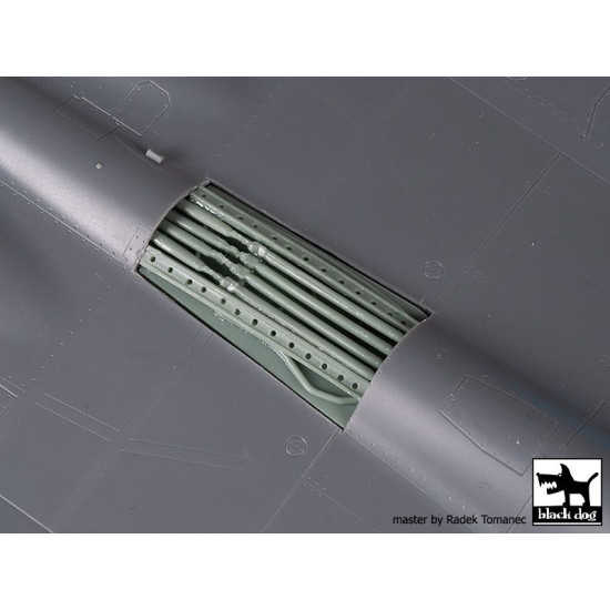 Black Dog A48179 1/48 Mig-29 9-12 electronics+spine for G.W.H