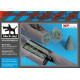 Black Dog A48181 1/48 Blackburn Buccaneer right engine+radar for Airfix