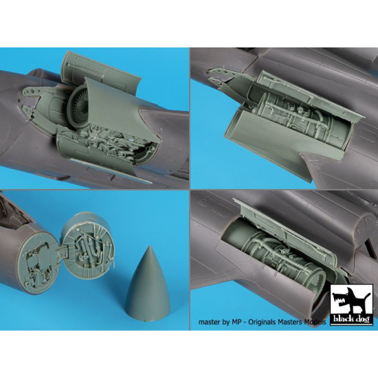 Black Dog A48183 1/48 Blackburn Buccaneer Big set for Airfix