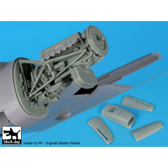 Black Dog A48185 1/48 Avro Lancaster engine for HK Models Black Dog A48185 1/48 Avro Lancaster engine for HK Models