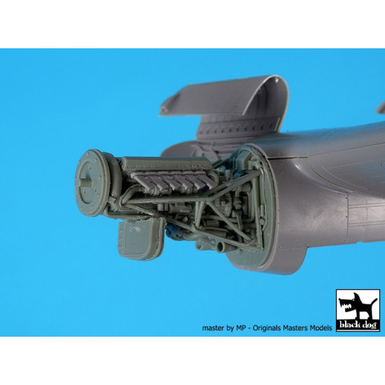 Black Dog A48185 1/48 Avro Lancaster engine for HK Models Black Dog A48185 1/48 Avro Lancaster engine for HK Models