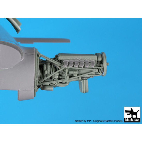 Black Dog A48185 1/48 Avro Lancaster engine for HK Models Black Dog A48185 1/48 Avro Lancaster engine for HK Models