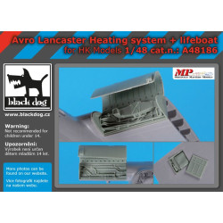 Black Dog A48186 1/48 Avro Lancaster Heating system for HK Models