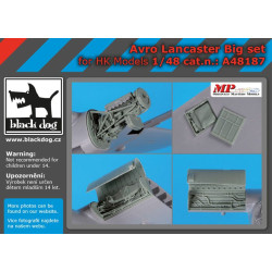 Black Dog A48187 1/48 Avro Lancaster Big set for HK Models