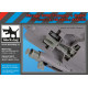 Black Dog A48192 1/48 Mirage 2000 cannons +radar for Kinetic