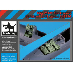 Black Dog A48196 1/48 Mig 21 MF electronics for Eduard